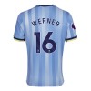 Maillot de Supporter Tottenham Hotspur Werner 16 Extérieur 2024-25 Pour Homme